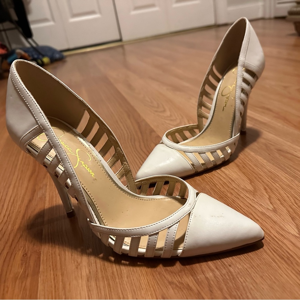 White heels